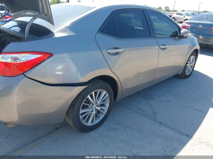 2014 TOYOTA COROLLA VIN: 2T1BURHE8EC027526