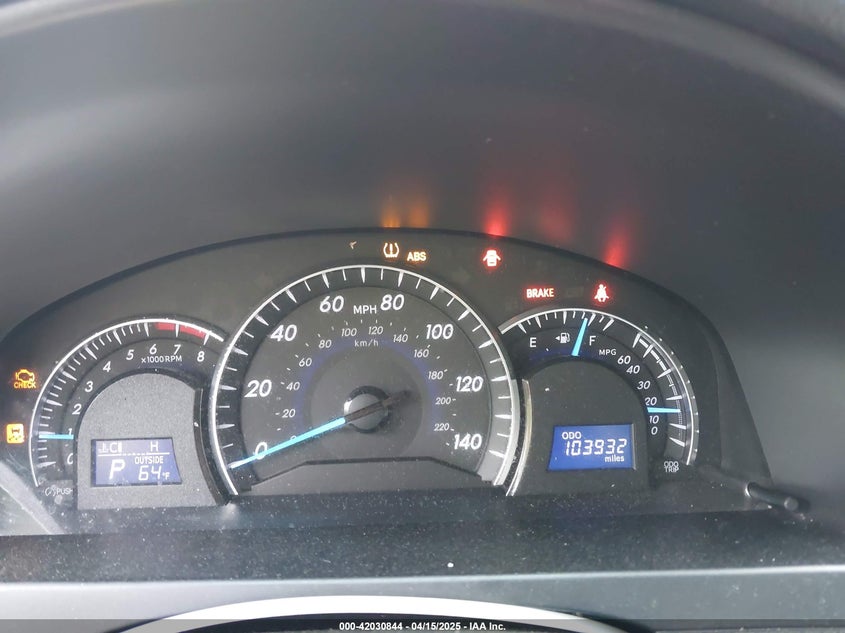 2013 TOYOTA CAMRY VIN: 4T1BK1FK8DU536514