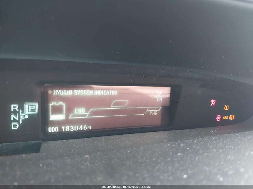 2010 TOYOTA PRIUS VIN: JTDKN3DUXA0052326