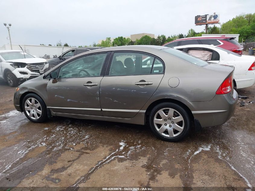 2008 Honda Civic Lx VIN: 2HGFA15538H311156 Lot: 42030876
