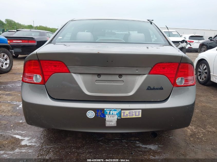 2008 Honda Civic Lx VIN: 2HGFA15538H311156 Lot: 42030876