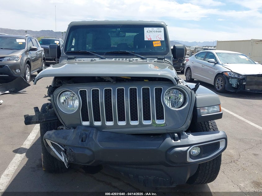 2022 JEEP WRANGLER UNLIMITED SAHARA 4X4 - 1C4HJXEG8NW105243