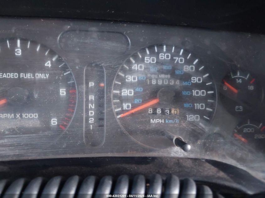 1995 Dodge Ram 1500 VIN: 1B7HF16Z2SS218588 Lot: 42031201