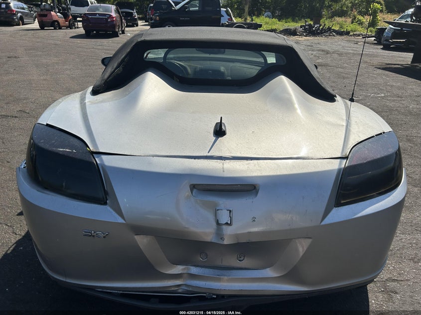 2007 SATURN SKY VIN: 1G8MB35B67Y101976