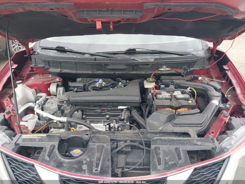 2016 Nissan Rogue S/Sl/Sv VIN: KNMAT2MV0GP708022 Lot: 42031276