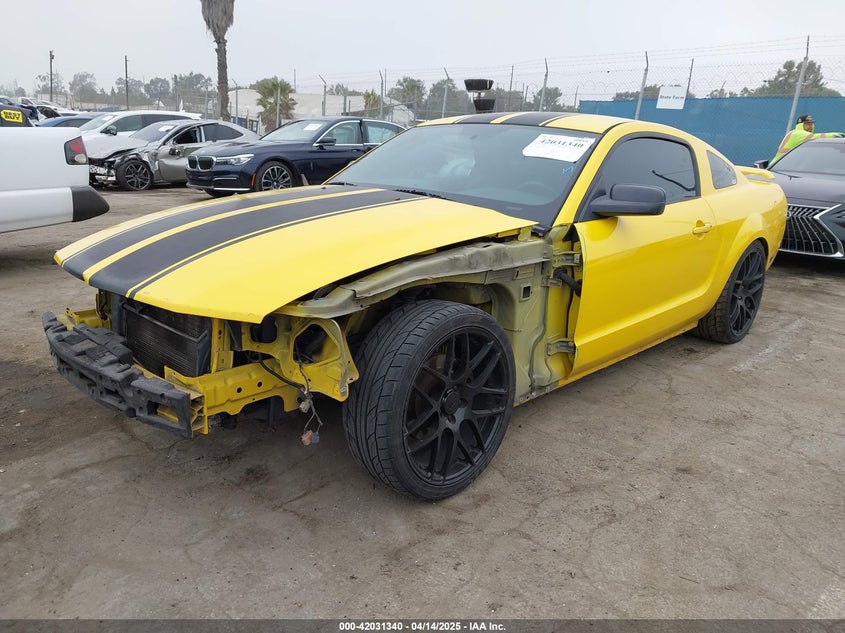 2006 FORD MUSTANG VIN: 1ZVFT82H165206827