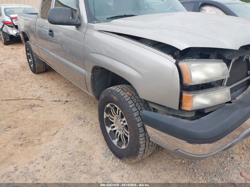 2003 Chevrolet Silverado 1500 Ls VIN: 1GCEK19VX3E131576 Lot: 42031525