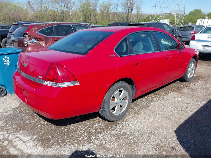 2008 CHEVROLET IMPALA VIN: 2G1WT55K581251713
