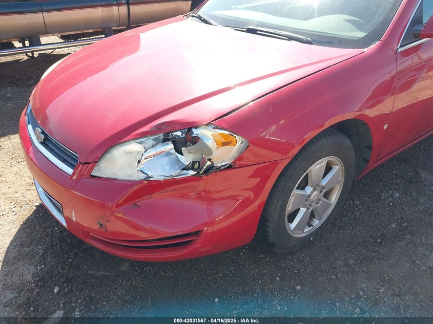 2008 CHEVROLET IMPALA VIN: 2G1WT55K581251713
