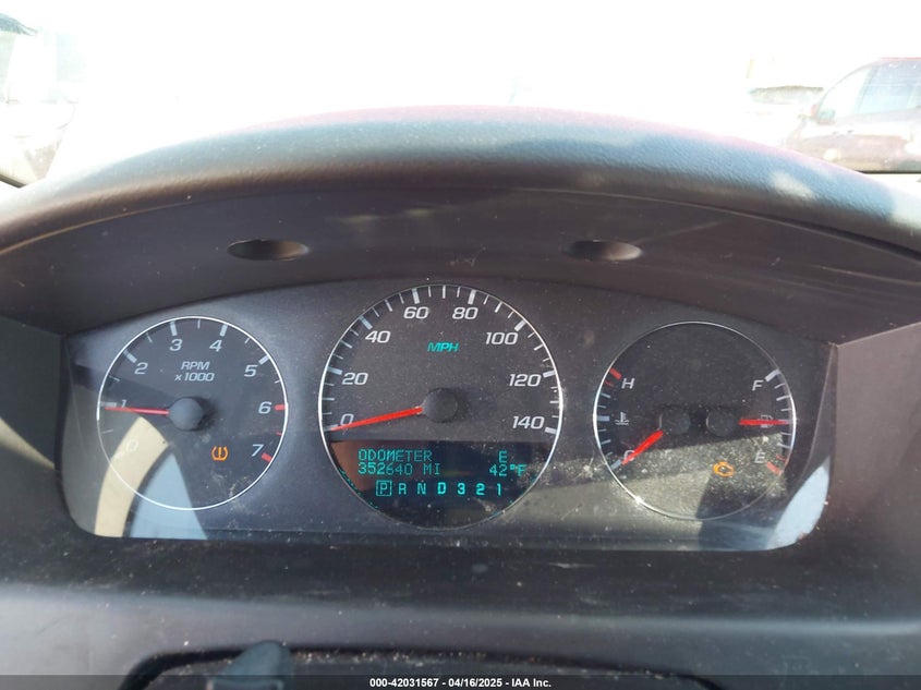 2008 CHEVROLET IMPALA VIN: 2G1WT55K581251713