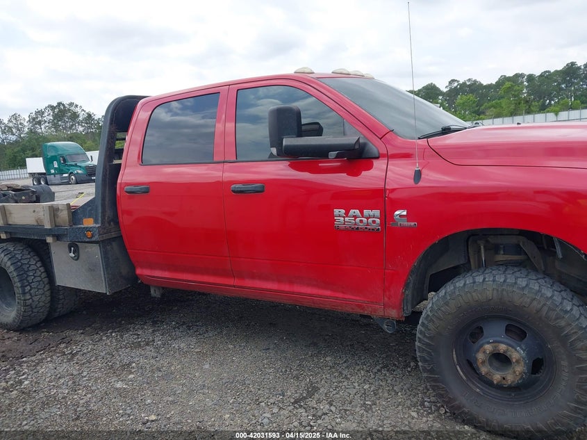2016 Ram 3500 Chassis Tradesman/Slt/Laramie VIN: 3C7WRTCLXGG221198 Lot: 42031593