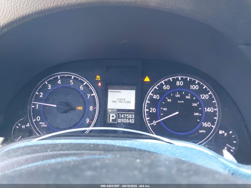 2013 INFINITI G37 JOURNEY - JN1CV6AP9DM715714