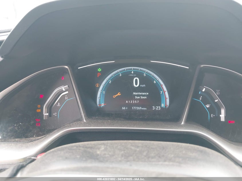 VIN 2HGFC1F33HH659997 2017 HONDA CIVIC EX-T
