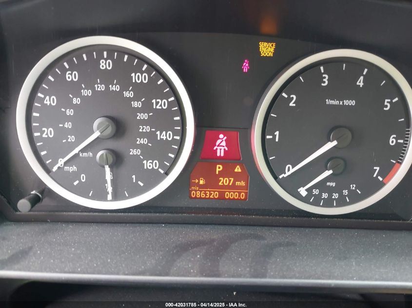 2004 BMW 530I VIN: WBANA73594D807515 Lot: 42031785