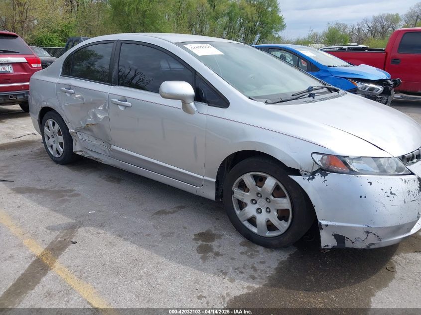 2008 Honda Civic Lx VIN: 2HGFA16528H334135 Lot: 42032103