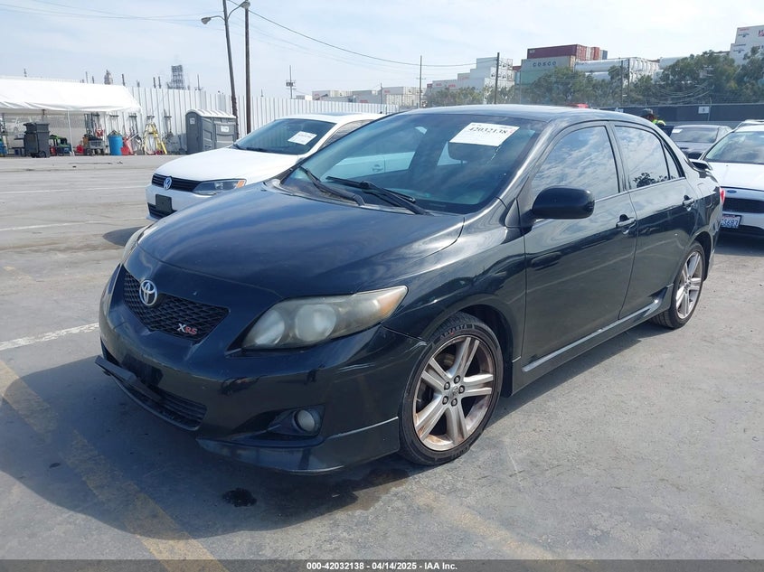 2009 TOYOTA COROLLA VIN: 1NXBE40EX9Z100623