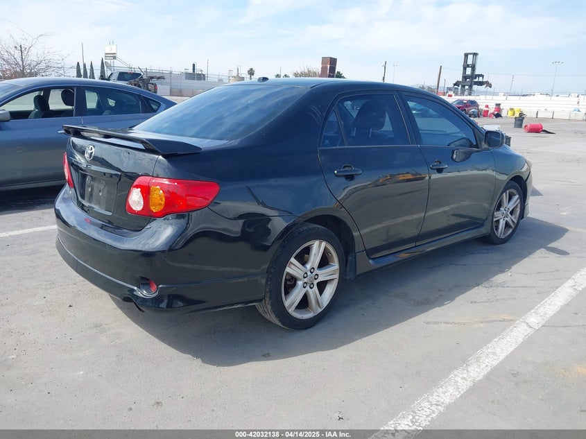 2009 TOYOTA COROLLA VIN: 1NXBE40EX9Z100623
