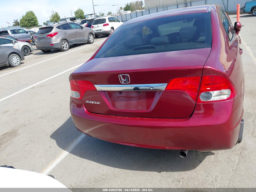 2009 HONDA CIVIC VIN: 19XFA16529E033957