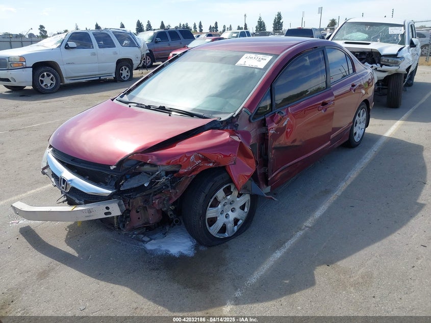 2009 HONDA CIVIC VIN: 19XFA16529E033957