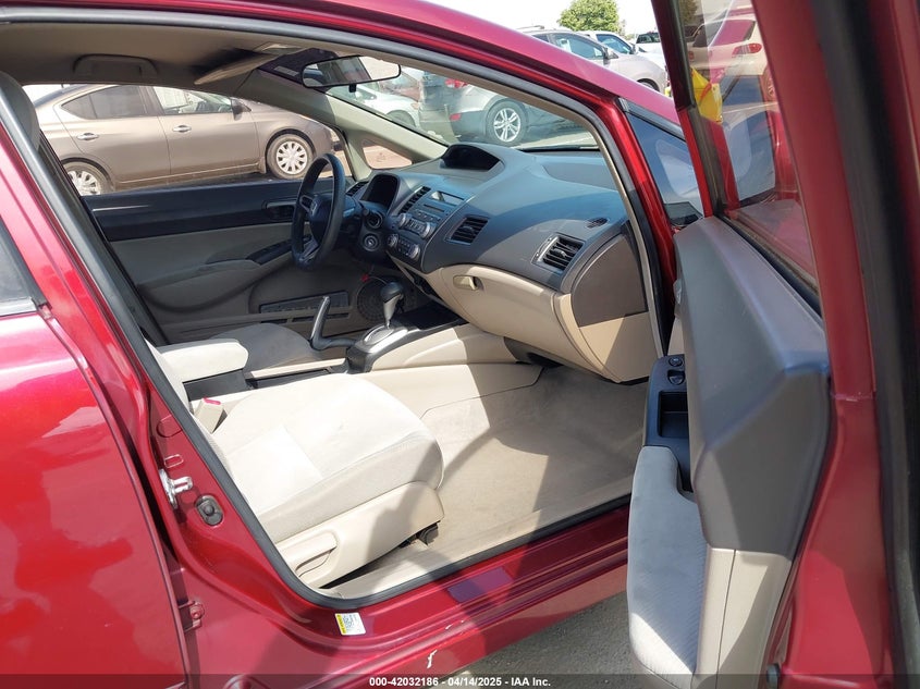 2009 HONDA CIVIC VIN: 19XFA16529E033957
