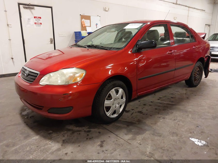 2006 TOYOTA COROLLA VIN: JTDBR32E660070104