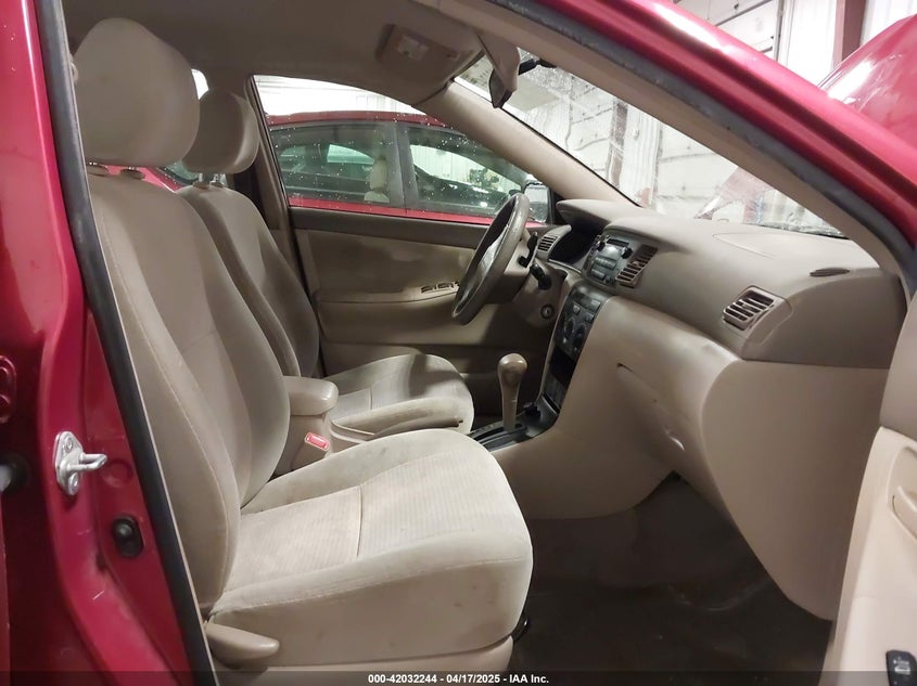 2006 TOYOTA COROLLA VIN: JTDBR32E660070104