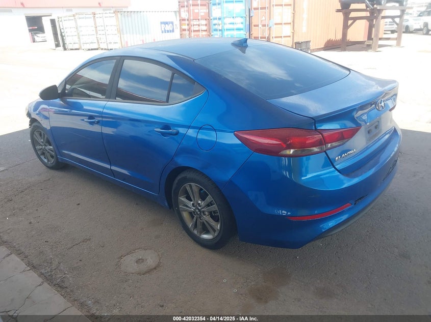 2018 HYUNDAI ELANTRA VIN: 5NPD84LF9JH380476