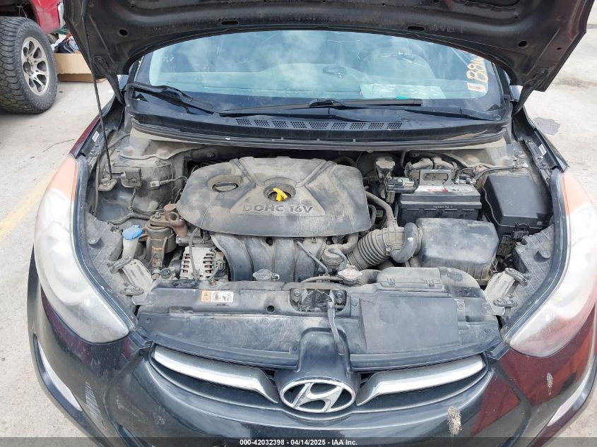 2013 Hyundai Elantra Limited VIN: KMHDH4AEXDU748440 Lot: 42032398