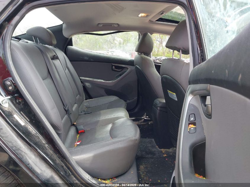 2013 Hyundai Elantra Limited VIN: KMHDH4AEXDU748440 Lot: 42032398