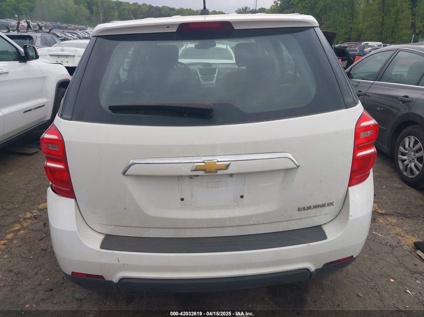 2016 CHEVROLET EQUINOX LS - 2GNALBEK2G1124200