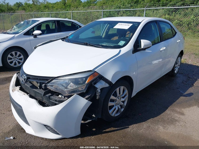2014 TOYOTA COROLLA VIN: 2T1BURHE2EC215572