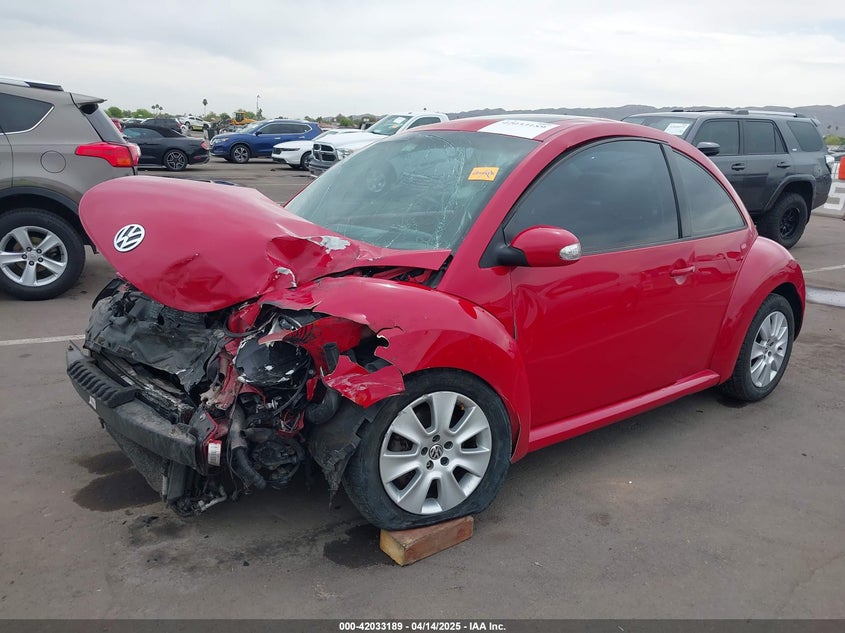 2009 VOLKSWAGEN NEW BEETLE VIN: 3VWRW31C69M517262