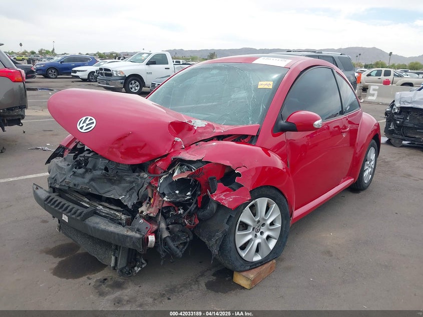 2009 VOLKSWAGEN NEW BEETLE VIN: 3VWRW31C69M517262