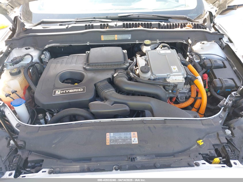 2019 FORD FUSION HYBRID VIN: 3FA6P0LU4KR268983
