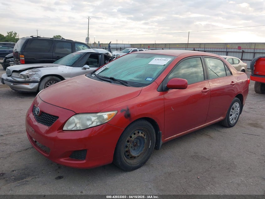2009 TOYOTA COROLLA VIN: JTDBL40E299037157