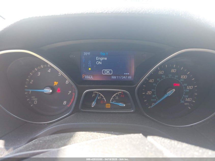 2014 FORD FOCUS SE - 1FADP3F29EL190352