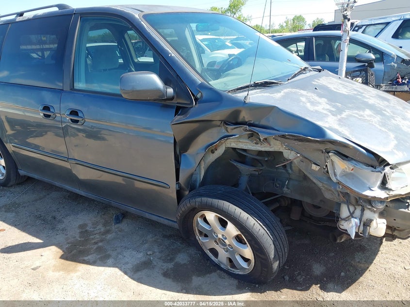 2004 Honda Odyssey Ex VIN: 5FNRL18834B090878 Lot: 43820925