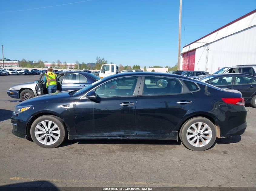 2016 Kia Optima Lx VIN: 5XXGT4L31GG003274 Lot: 42033788