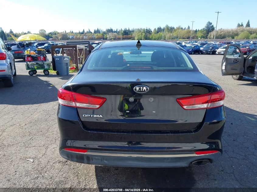 2016 Kia Optima Lx VIN: 5XXGT4L31GG003274 Lot: 42033788