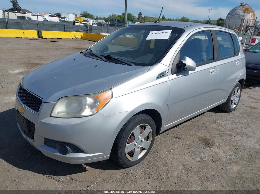 2009 CHEVROLET AVEO VIN: KL1TD66E89B338827