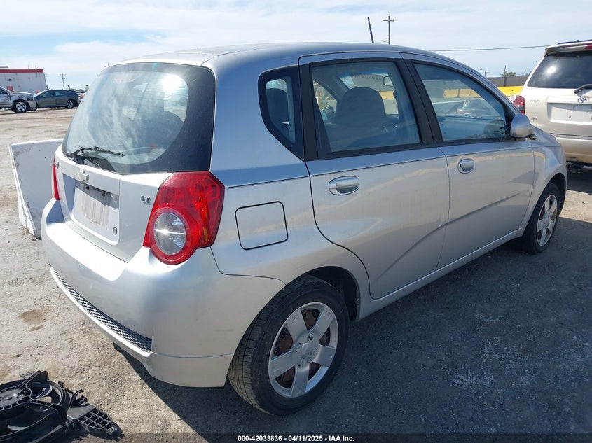 2009 CHEVROLET AVEO VIN: KL1TD66E89B338827