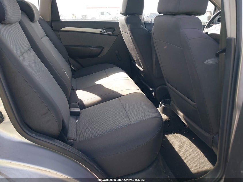 2009 CHEVROLET AVEO VIN: KL1TD66E89B338827