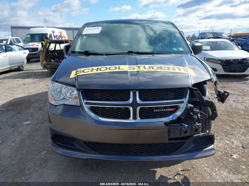 2019 DODGE GRAND CARAVAN SE - 2C4RDGBG2KR713845