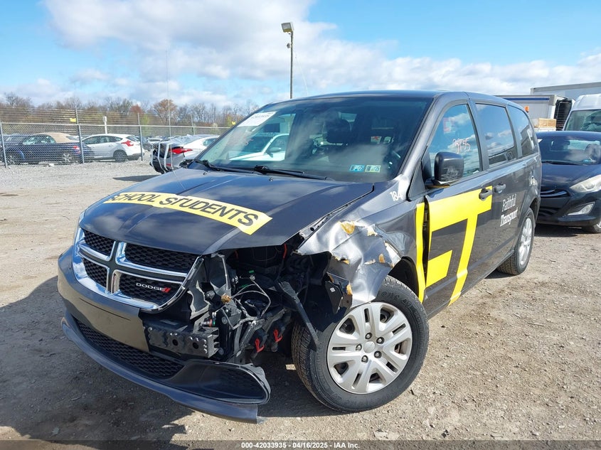 2019 DODGE GRAND CARAVAN SE - 2C4RDGBG2KR713845