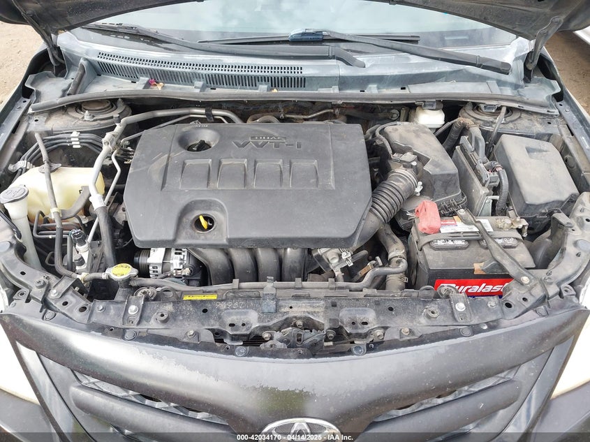 2011 TOYOTA COROLLA VIN: 2T1BU4EE6BC560462