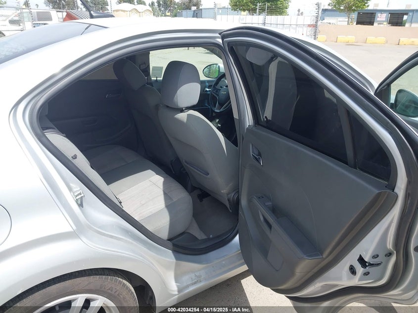 2012 CHEVROLET SONIC VIN: 1G1JC5SH9C4136290