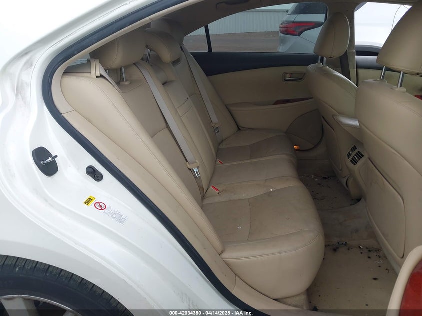 2007 LEXUS ES 350 VIN: JTHBJ46G072016455