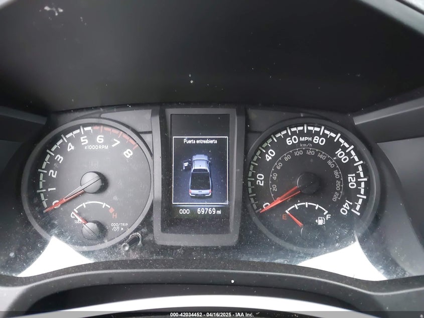 2019 TOYOTA TACOMA VIN: 5TFRX5GN8KX151700