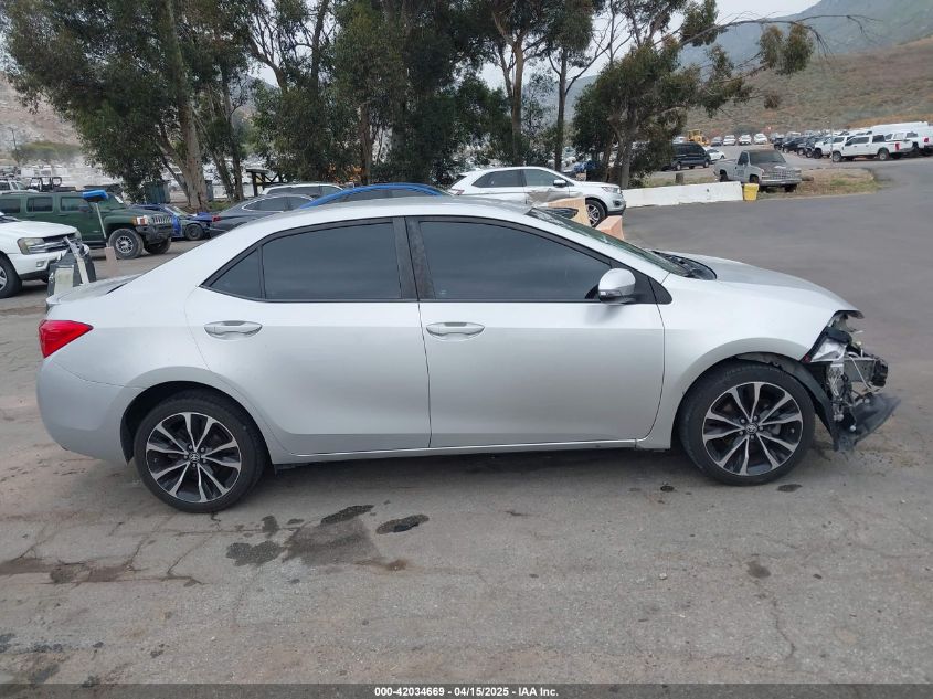 2017 Toyota Corolla Se VIN: 5YFBURHE9HP609820 Lot: 42034669