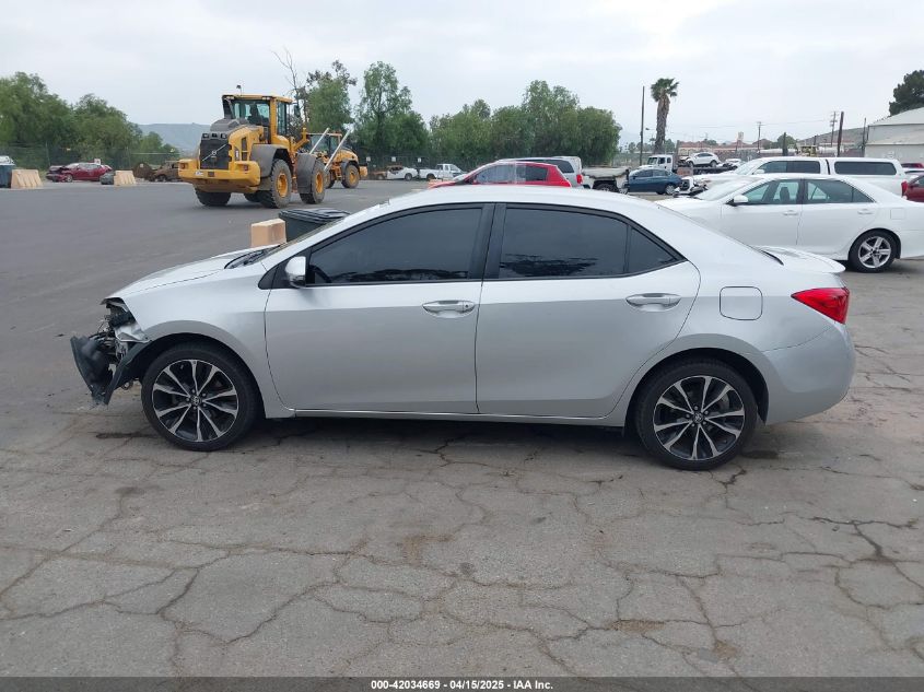 2017 Toyota Corolla Se VIN: 5YFBURHE9HP609820 Lot: 42034669